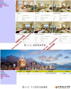基于SSH框架与MySQL数据库的酒店宾馆管理系统的设计与实现